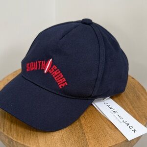 NWT Embroidered Janie and Jack Navy Baseball Cap